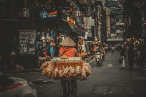 Marché en Asie