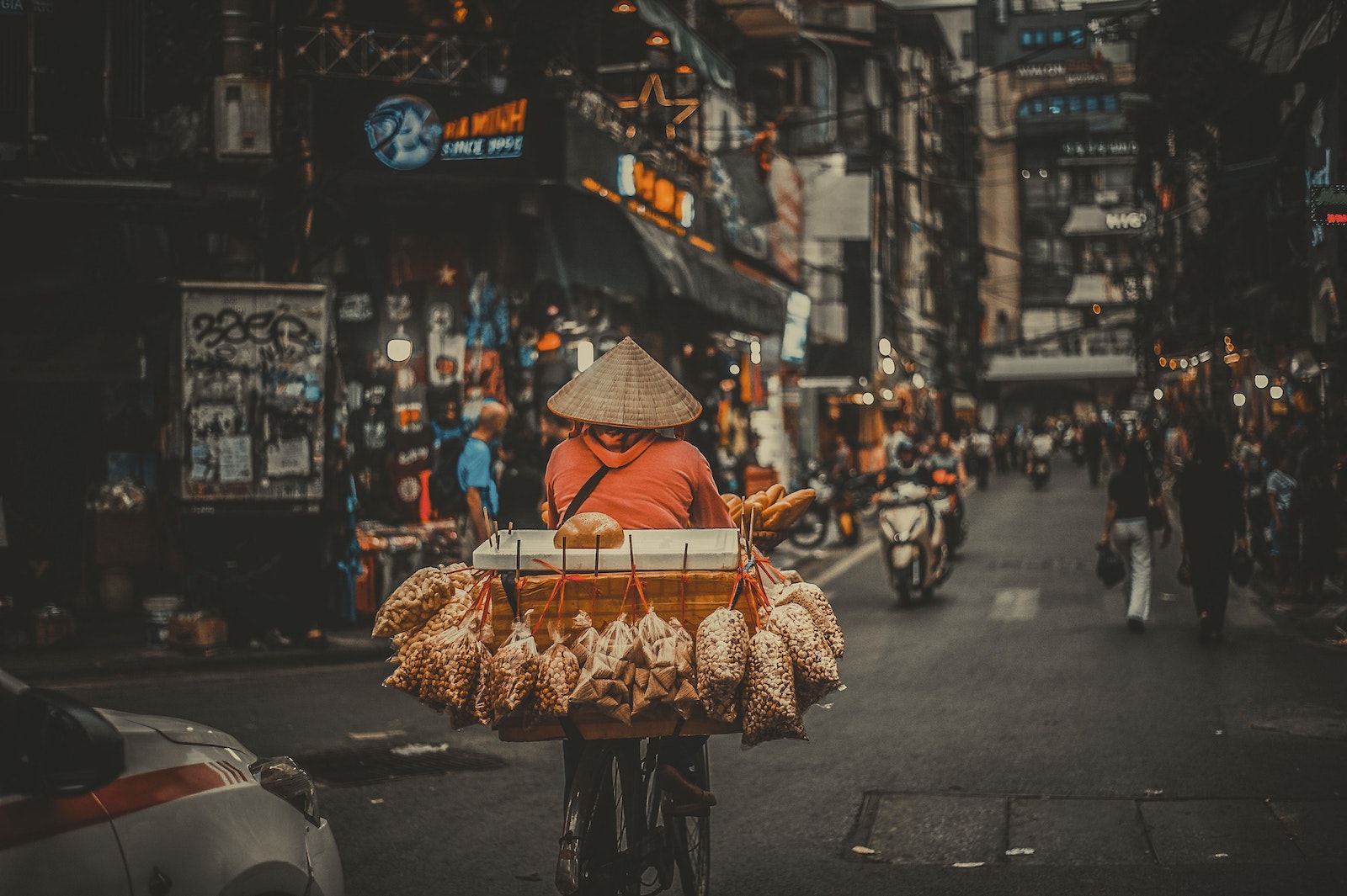 Marché en Asie