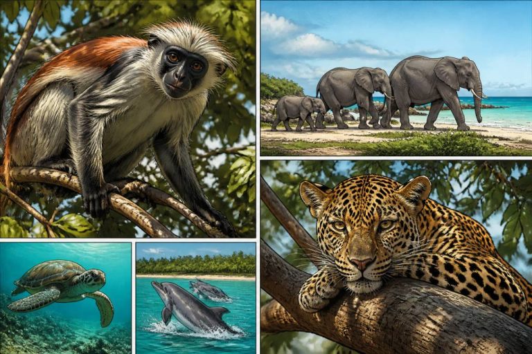 Animaux zanzibar : à la rencontre de la faune sauvage de l’île