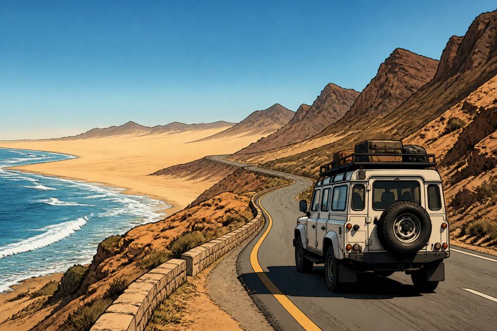 Afrique du sud namibie : itinéraire de rêve pour un road trip inoubliable