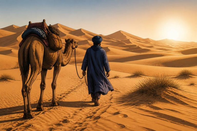Nomade désert : vivre une aventure authentique au cœur des dunes