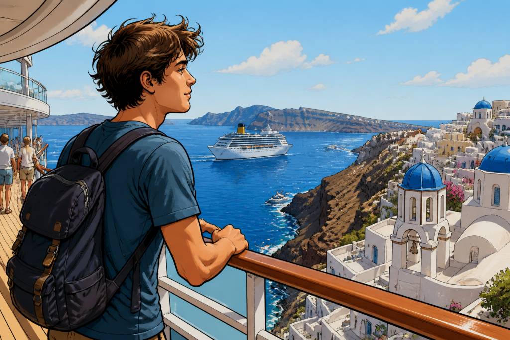 Costa croisière dans les îles grecques : le voyage de Lucas