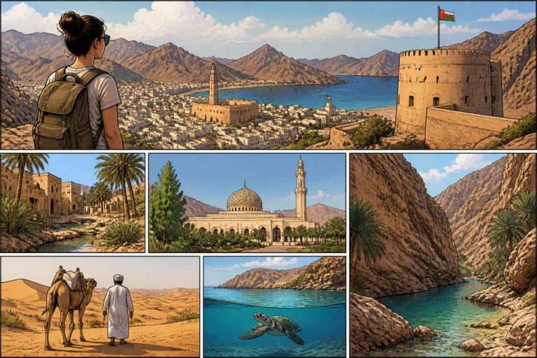 Nomade aventure Oman : itinéraire et conseils pour un voyage inoubliable