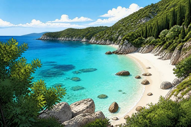 Corfou : les plus belles plages de sable blanc à découvrir