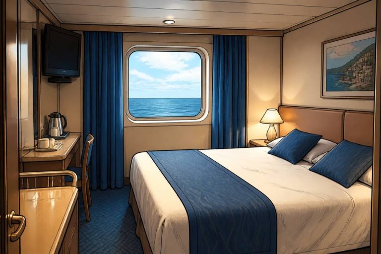 Bateau Costa intérieur : mon expérience à bord d’une cabine de croisière