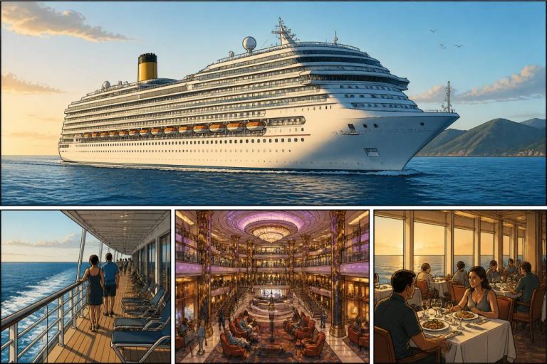 Bateau fascinosa : mon expérience à bord du navire de croisière de Costa Croisières