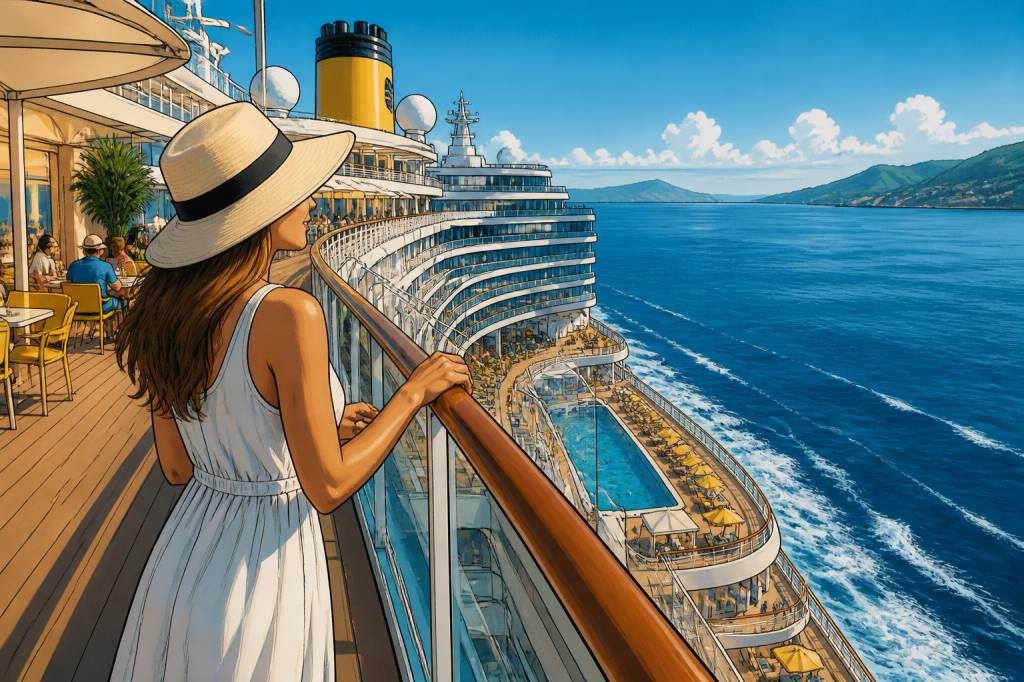 Bateau Costa Smeralda : mon expérience à bord du navire emblématique de Costa Croisières
