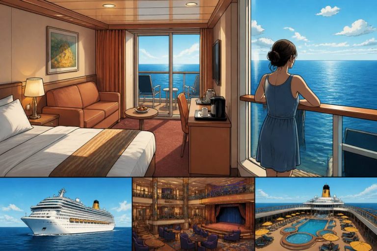 Cabine Costa Fascinosa : mon expérience à bord d’un navire d’exception