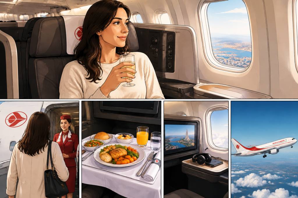 Air Algérie business class : mon expérience à bord pour voyager autrement