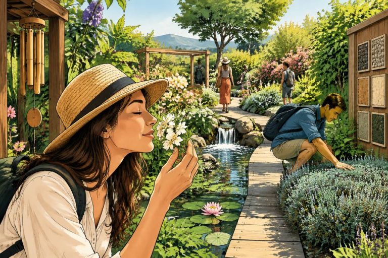 Le jardin des sens : une expérience sensorielle incontournable pour les voyageurs