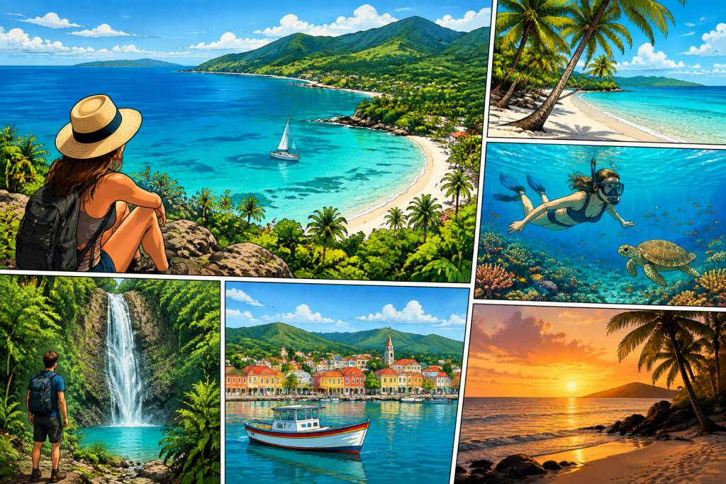 Caraibes voyage : mon guide des plus belles îles, plages et aventures nature