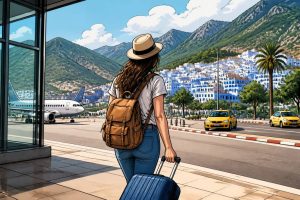 Aéroport Chefchaouen : comment rejoindre la ville bleue au Maroc