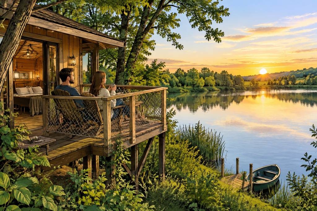 Séjour en cabane au bord d’un étang : une escapade nature inoubliable