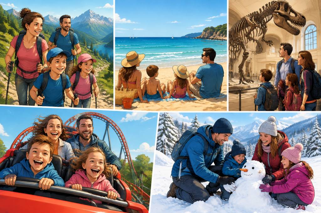 Activités vacances scolaires : nos idées pour voyager en famille